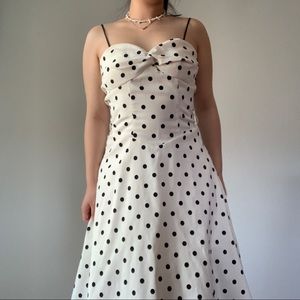 Vintage polka dots dress